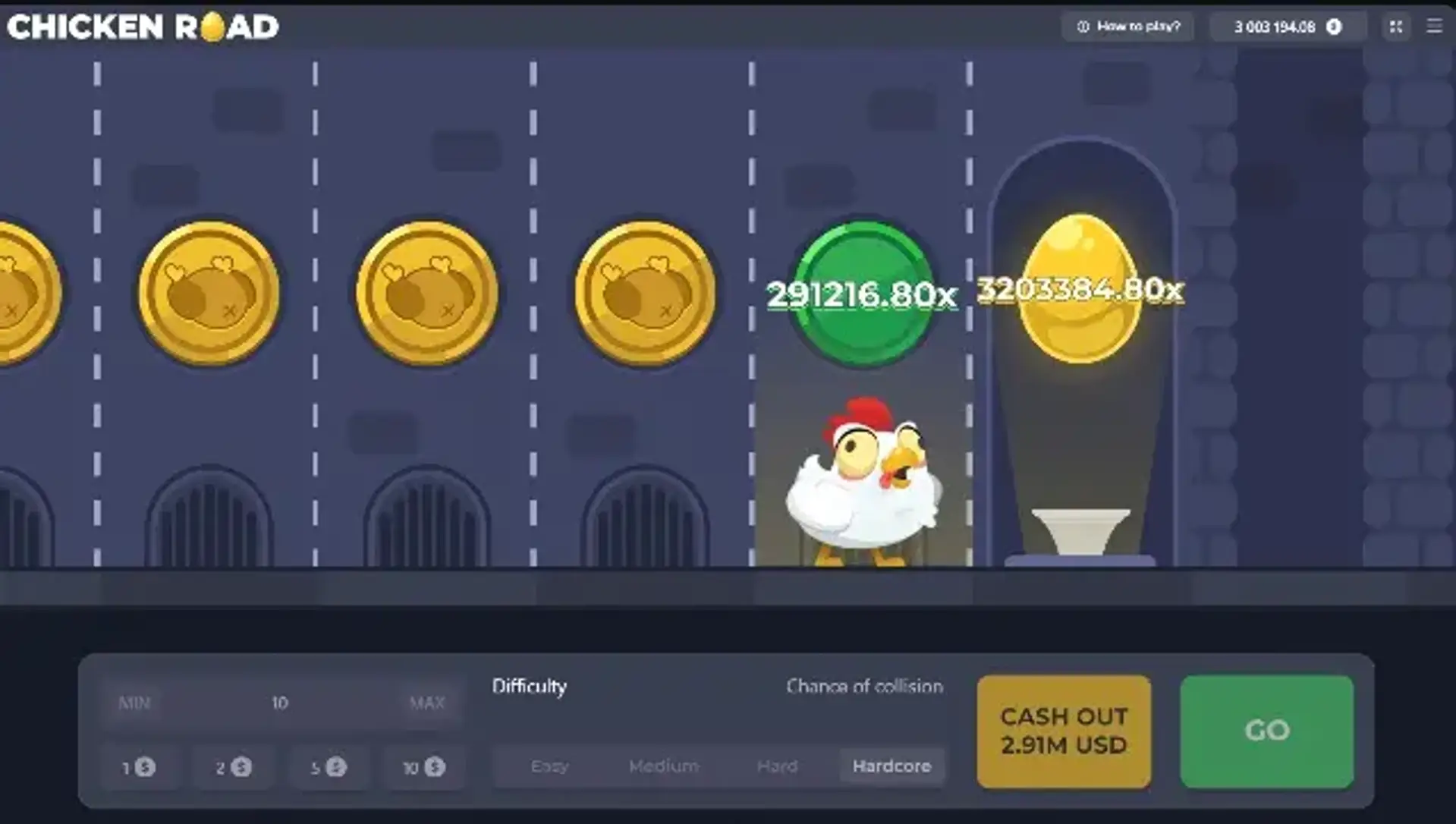 Key Game Parameters of Chicken Road